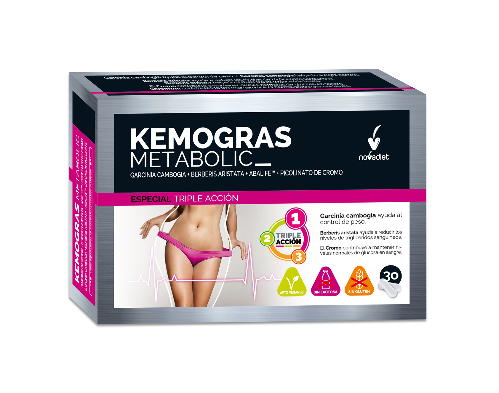 Imagen del producto Kemogras metabolic de Laboratorios Novadiet ( NOVACONTKEMO )