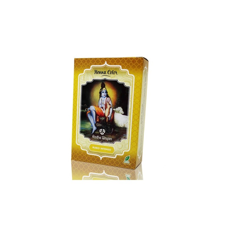 Imagen del producto Henna en polvo - Rubio Intenso de Laboratorios Radhe Shyam ( RADHCOSMHENN ) Imagen del producto Henna en polvo - Rubio Intenso de Laboratorios Radhe Shyam ( RADHCOSMHENN )