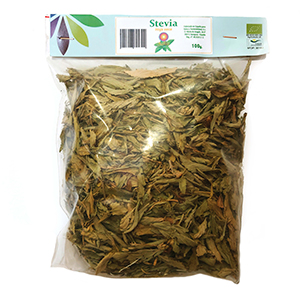 Imagen del producto Stevia en hojas 100 g de Laboratorios Saluz ( SALUALIMSTEV )