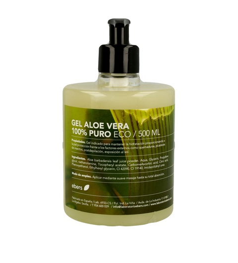 Imagen del producto Gel de Aloe Vera 100% ECO de Laboratorios Ebers ( EBERCOSMGEL  )
