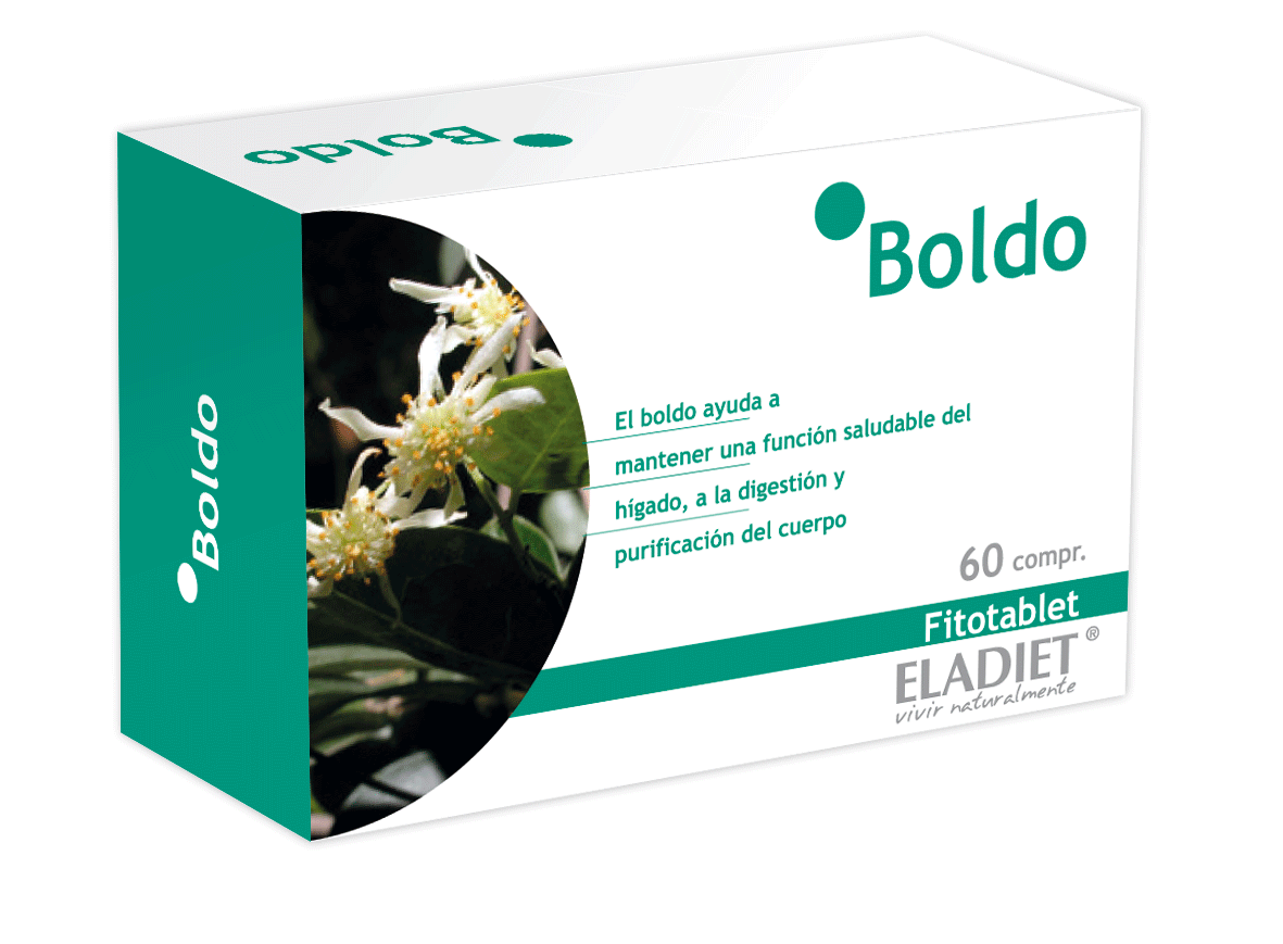 Imagen del producto Boldo fitotablet de Laboratorios Eladiet ( ELADDEPUBOLDPAS )