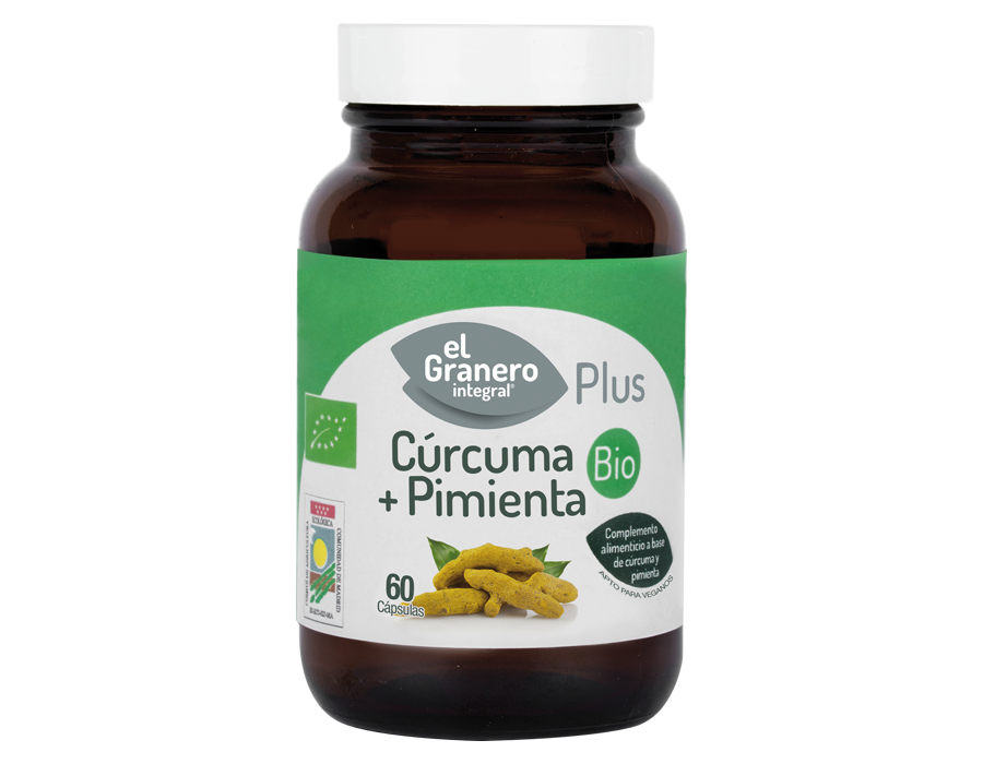 Imagen del producto cúrcuma + pimienta de Laboratorios El Granero ( EL GHUESCÃRC )