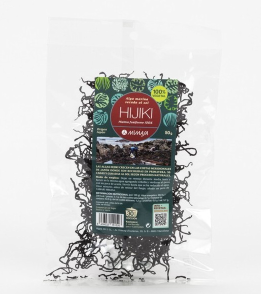 Imagen del producto Alga Hijiki de Laboratorios Mimasa ( MIMAALIMALGA )