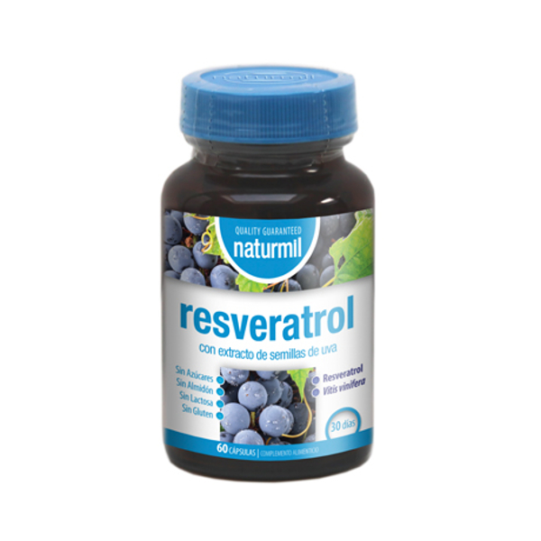 Imagen del producto Resveratrol de Laboratorios Naturmil ( NATUVITARESV )