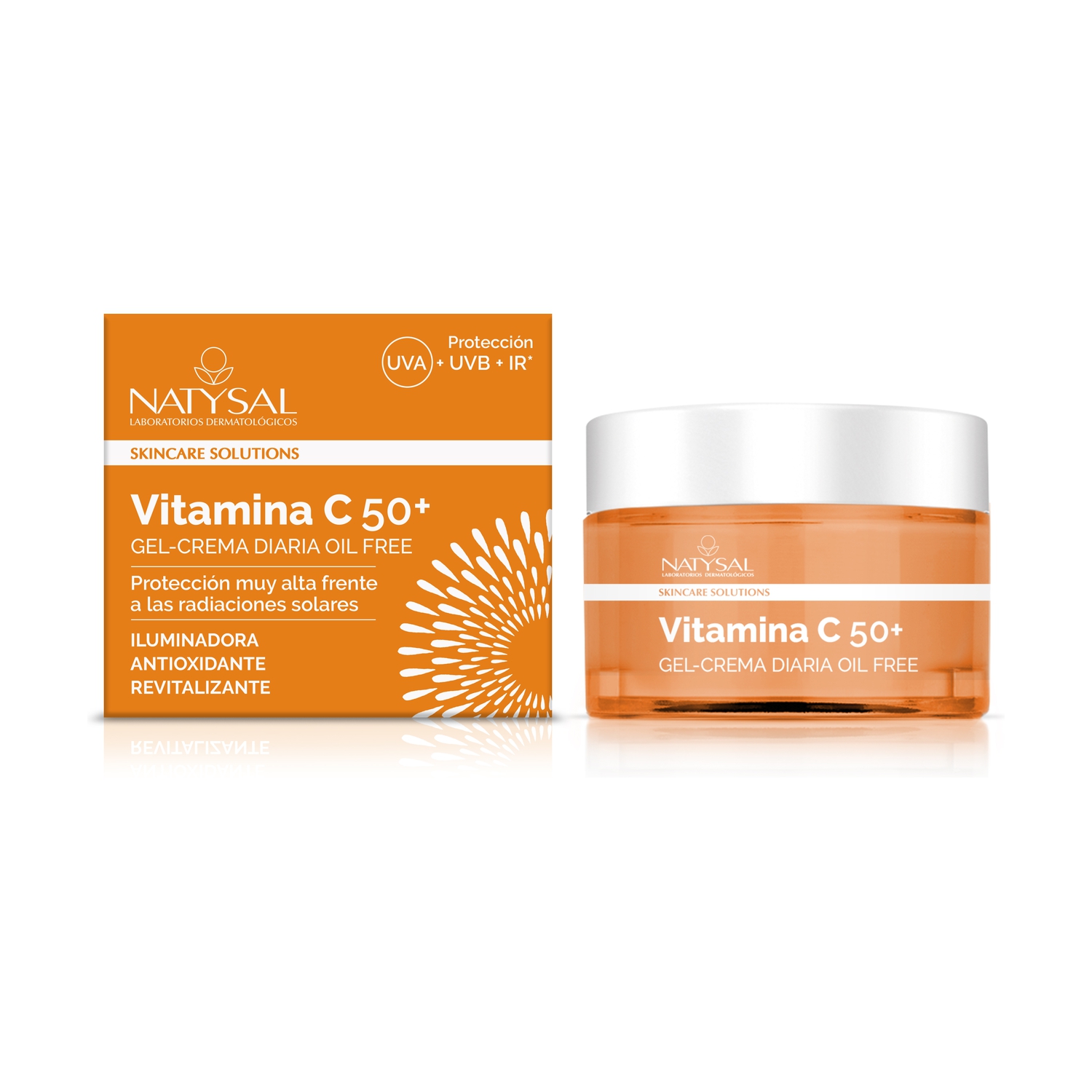 Imagen del producto Vitamina C 50+ Gel Crema Diaria 50 ml de Laboratorios Natysal ( NATYCOSMVITA )