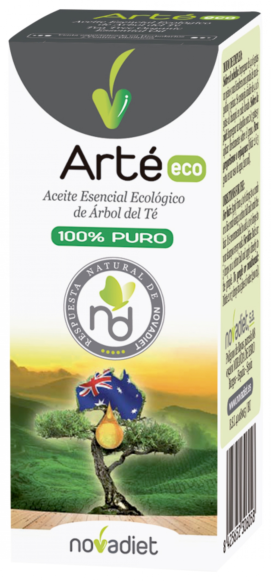 Imagen del producto Aceite Esencial Arbol del Te de Laboratorios Novadiet ( NOVACOSMACEI )