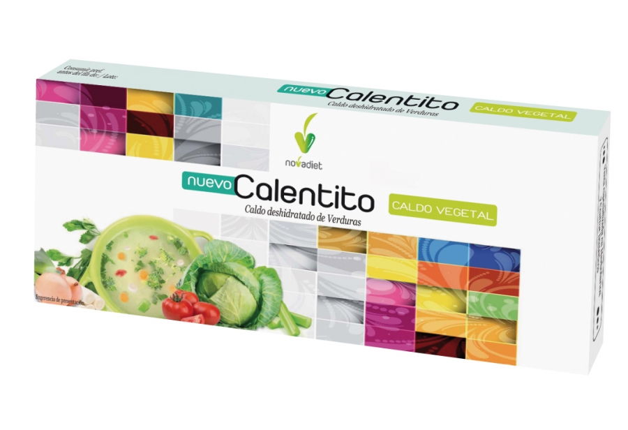 Imagen del producto Calentito - Caldo de Verduras de Laboratorios Novadiet ( NOVAALIMCALEPAS )