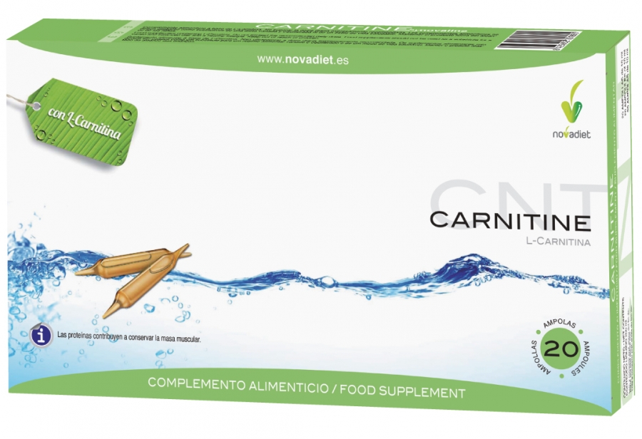 Imagen del producto Carnitine de Laboratorios Novadiet ( NOVACONTCARNAMP )