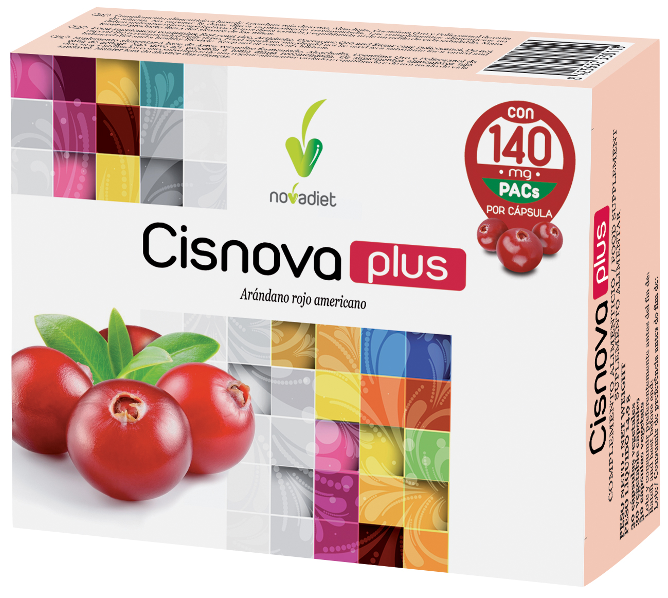 Imagen del producto Cisnova Plus de Laboratorios Novadiet ( NOVASISTCISN ) Imagen del producto Cisnova Plus de Laboratorios Novadiet ( NOVASISTCISN )