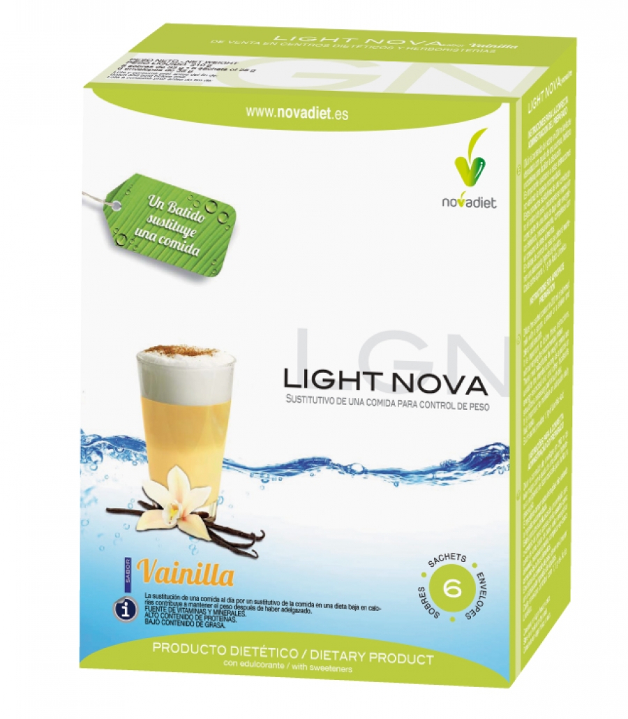 Imagen del producto Light Nona Batido Vainilla de Laboratorios Novadiet ( NOVACONTLIGH )