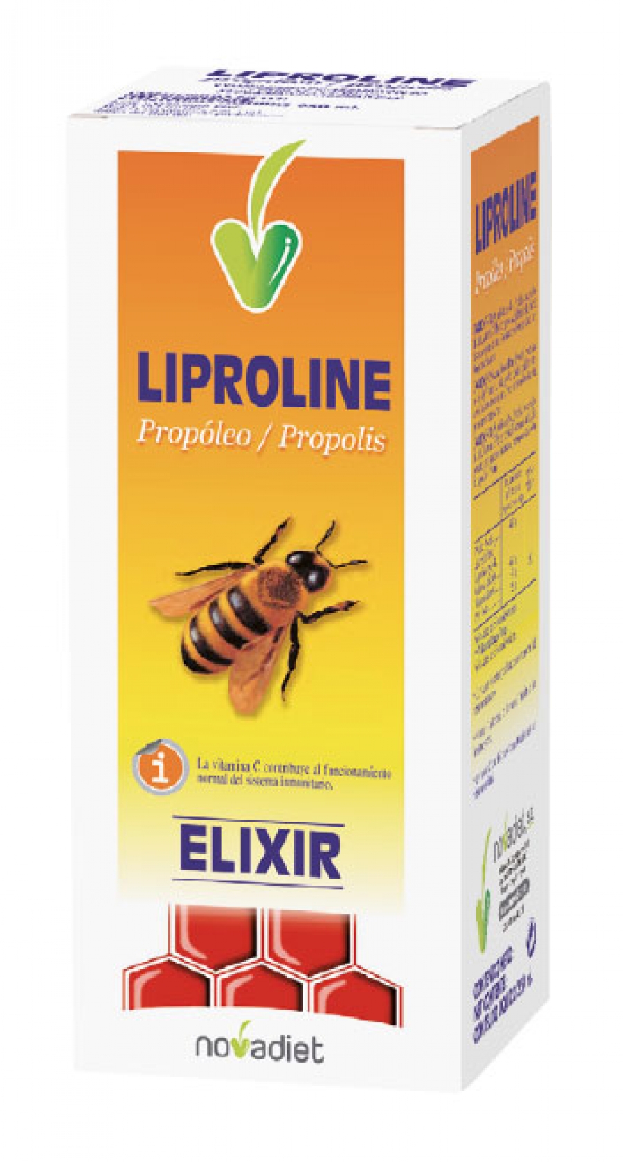 Imagen del producto Liproline elixir jarabe de Laboratorios Novadiet ( NOVASISTLIPR )