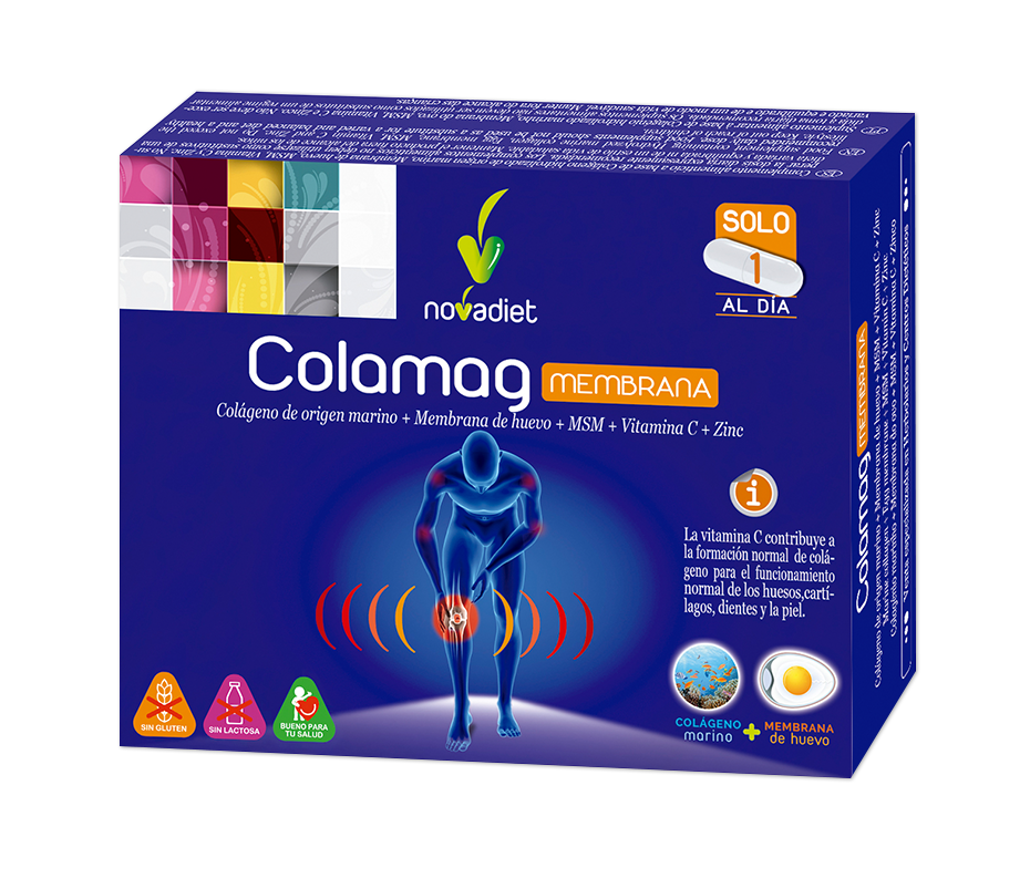 Imagen del producto Colamag Membrana de Laboratorios Novadiet ( NOVAHUESCOLA ) Imagen del producto Colamag Membrana de Laboratorios Novadiet ( NOVAHUESCOLA )