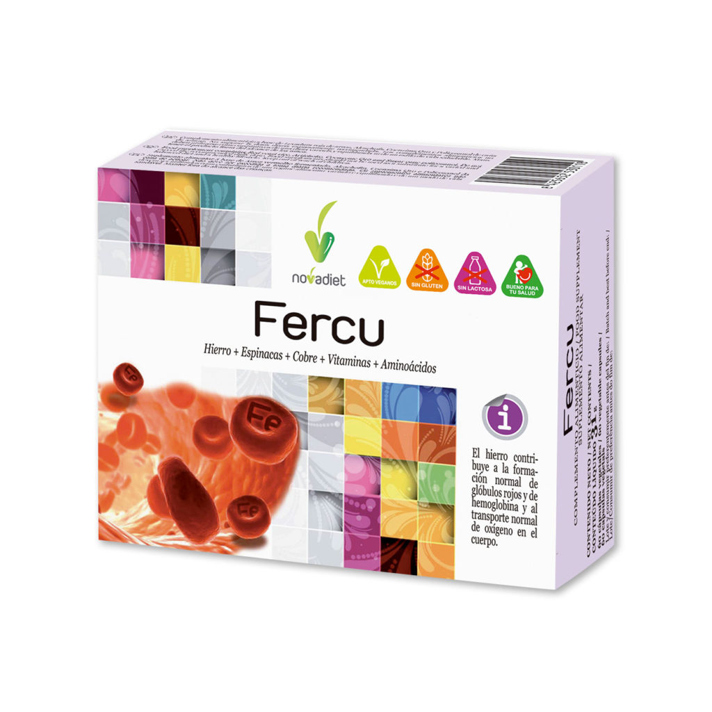 Imagen del producto Fercu de Laboratorios Novadiet ( NOVAVITAFERC ) Imagen del producto Fercu de Laboratorios Novadiet ( NOVAVITAFERC )