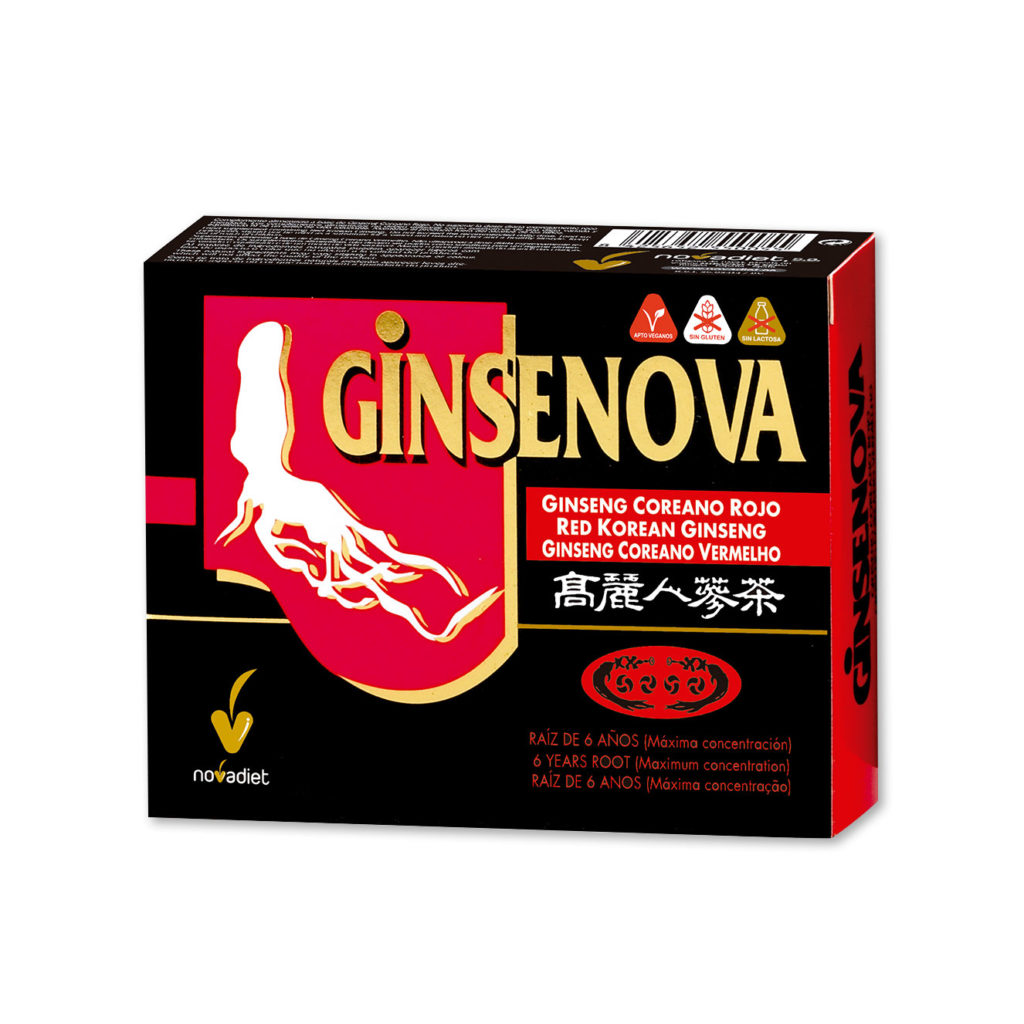 Imagen del producto Ginsenova de Laboratorios Novadiet ( NOVAENERGINS )