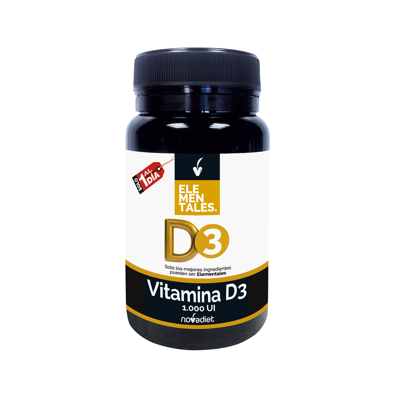 Imagen del producto Vitamina D3 1000 UI de Laboratorios Novadiet ( NOVAVITAVITAPAS )