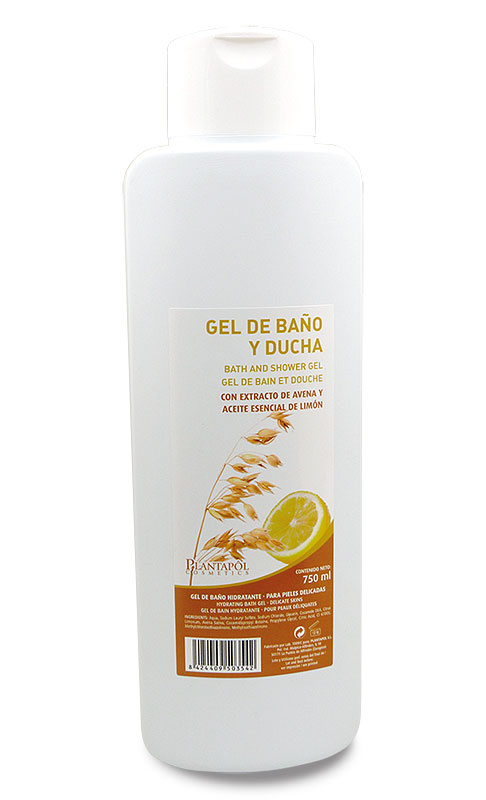 Imagen del producto Gel de BaÃ±o Avena y Limon de Laboratorios Plantapol ( PLANCOSMGEL  )