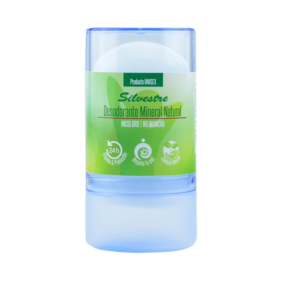 Imagen del producto Desodorante Piedra de Alumbre de Laboratorios Silvestre ( SILVCOSMDESO )