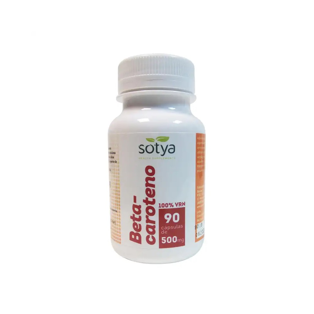 Imagen del producto Betacaroteno de Laboratorios Sotya ( SOTYVITABETA ) Imagen del producto Betacaroteno de Laboratorios Sotya ( SOTYVITABETA )